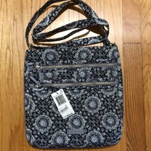 Vera Bradley Iconic Triple ZIP Hipster